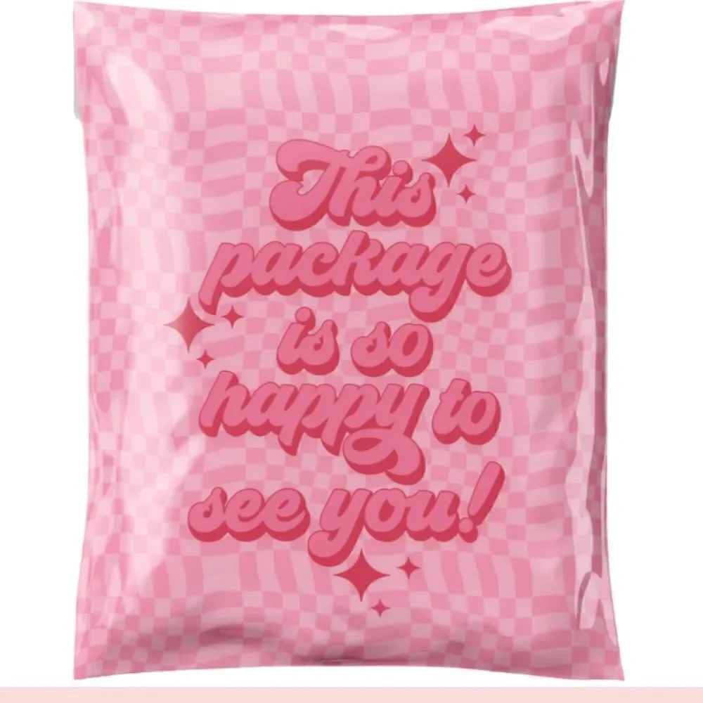 Poly mailers MIX sizes 6x9 12x15 10x13 14.5x19 35 poly mailers 35 stickers